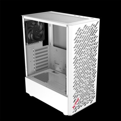 XPG VALOR AIR PLUS, Blanco, ATX Torre Media, 3.5incx2, I/O: USBx2, HD Audiox1, Resetx1, Powerx1, Ventilador ARGB: (Frontalx3, Traserox1), 2 Años Garantía
